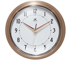 Retro Round 9.5" Wall Clock