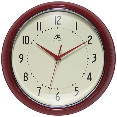 Retro Round 12" Wall Clock