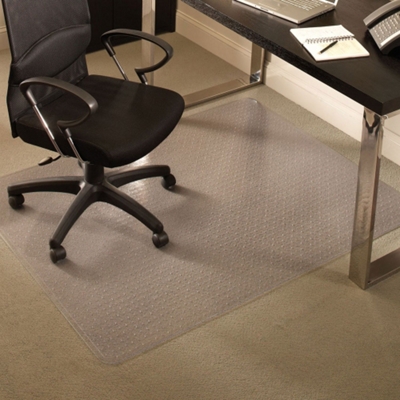 Premium Diamond-Plate Anti-fatigue Workstation Floor Mat- Black