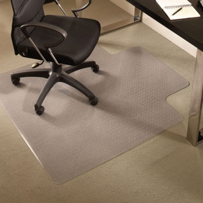 E.S. Robbins 36 x 48 Chair Mat for Hard Surface Floors in Clear