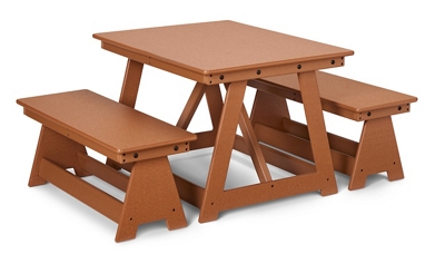 EverPlay Small Outdoor Table & Bench Set