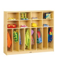 Children's Large Neat and Trim 4 Section Locker