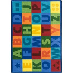 Colorful Learning 7'8" x 10'9" Area Rug