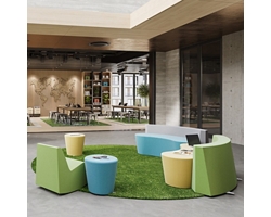 GreenSpace 6' x 9' Jellybean Area Rug