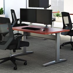 Electric Height Adjustable Desk - 60"W x 30"D