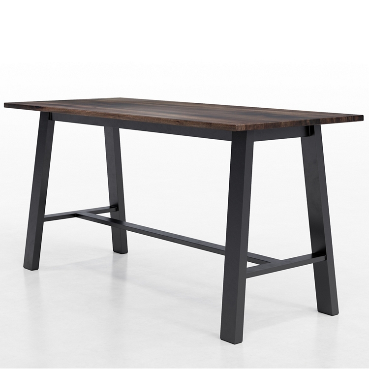 Bayside 6' Counter Height Table with Solid Wood Top - 72