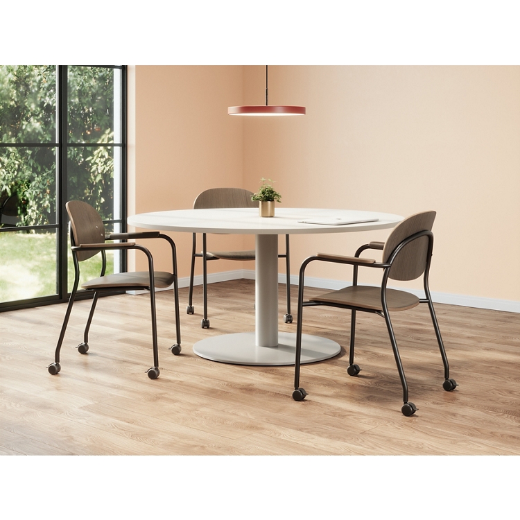 Buy modern breakroom chairs at National Business Furniture, ideal for enhancing your office cafe or lounge space.