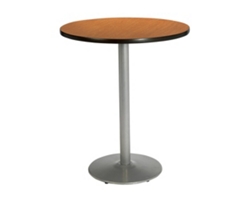 Round Bar Height Pedestal Table - 30" Diameter