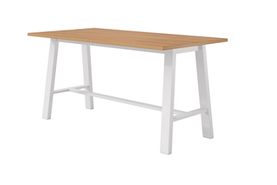 Bayside 7' Standing-height Table With Premium Laminate - 84"Wx42"D