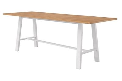 Bayside 10' Standing-height Table With Premium Laminate - 120"Wx42"D