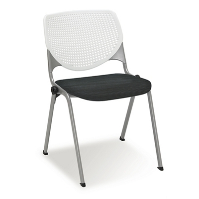 Figo Stack Chair with Fabric or Vinyl Seat