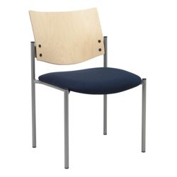 Armless Stackable Guest Chair