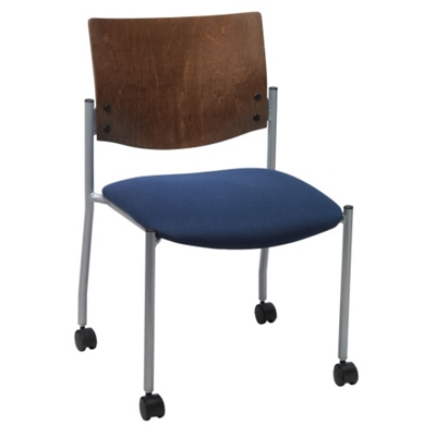 Armless Mobile Guest Chair