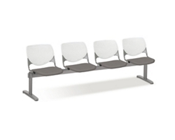 Figo Beam Seating with Four Fabric or Vinyl Seats