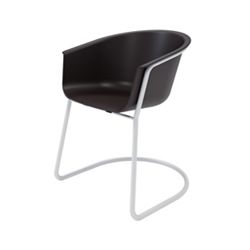 Bucket Seat Cantilever Guest Chair