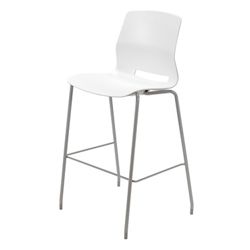Imme Armless Poly Stacking Bar Height Stool