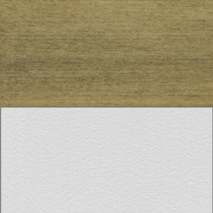Natural/ White Frame