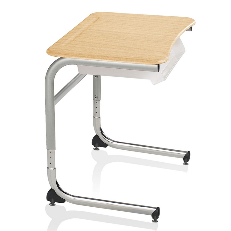 Intellect Wave Adjustable Height Cantilever Hard Top Desk