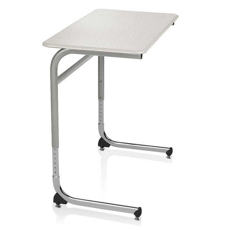 Intellect Wave ADA Adjustable Height Cantilever Hard Top Desk