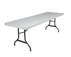 Lightweight Rectangular Folding Table - 60" x 30"