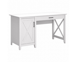 Key West Single Pedestal Desk - 54"W x 24"D