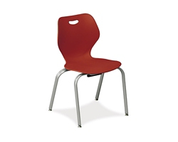 Intellect Wave Four Leg Student Chair  - 18"H Seat
