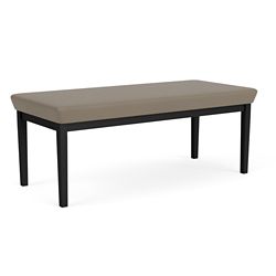 New Castle Steel 2 Seat Bench with Standard Upholstery