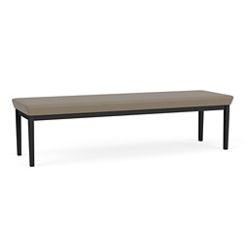 New Castle Steel 3 Seat Bench with Standard Upholstery
