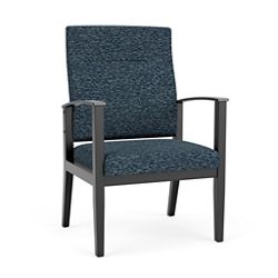 Mason Street Wood Oversize Patient Chair in Standard Upholstery