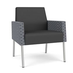 Mingle Guest Chair in Premium Upholstery