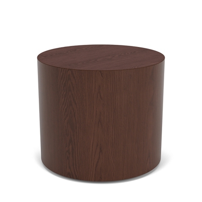 Mingle Round Laminate End Table 16"H