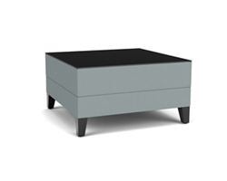 Contemporary Square Table 42”W x 42”D