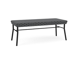 Mingle 2 Seat Bench in Premium Fabric Upholstery