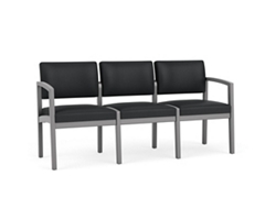 New Castle Wood Three Seater with Standard Upholstery