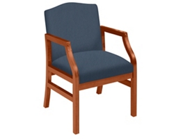 Traditional Guest Chair in Heavy Duty Upholstery