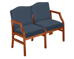 2 Seat Sofa in Heavy Duty Upholstery