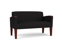 Solid Fabric Belmont Loveseat