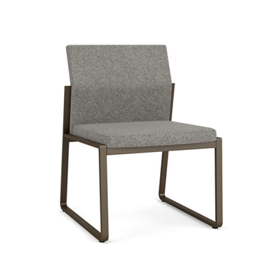 Foundry Armless Guest Chair In Standard Upholstery