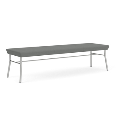 Uptown Three-Seat Bench in Standard Fabric