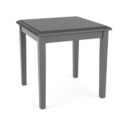 Mason Street Wood End Table - 20"Wx20"Dx20"H