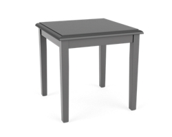 Mason Street Wood End Table - 20"Wx20"Dx20"H