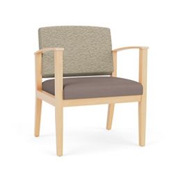 Mason Street Wood Oversized Guest Chair in Standard Upholstery