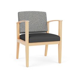 Mason Street Wood Guest Chair in Standard Upholstery