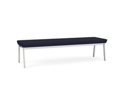 Newport Fabric Three-Seat Bench