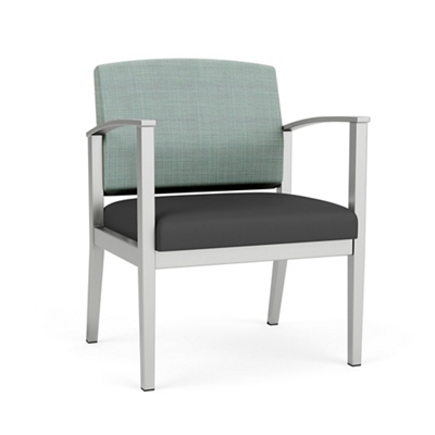Mason Street Steel Oversized Guest Chair In Premium Upholstery