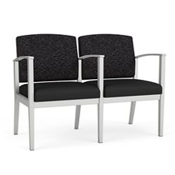 Mason Street Steel 2-Seater With Center Arm In Standard Upholstery