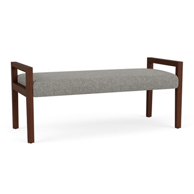 Hampton Two Seat Bench in Standard Upholstery