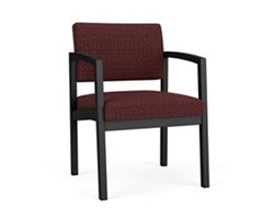 New Castle Steel Guest Chair with Designer Upholstery