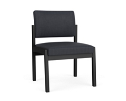 New Castle Steel Guest Chair with Designer Upholstery