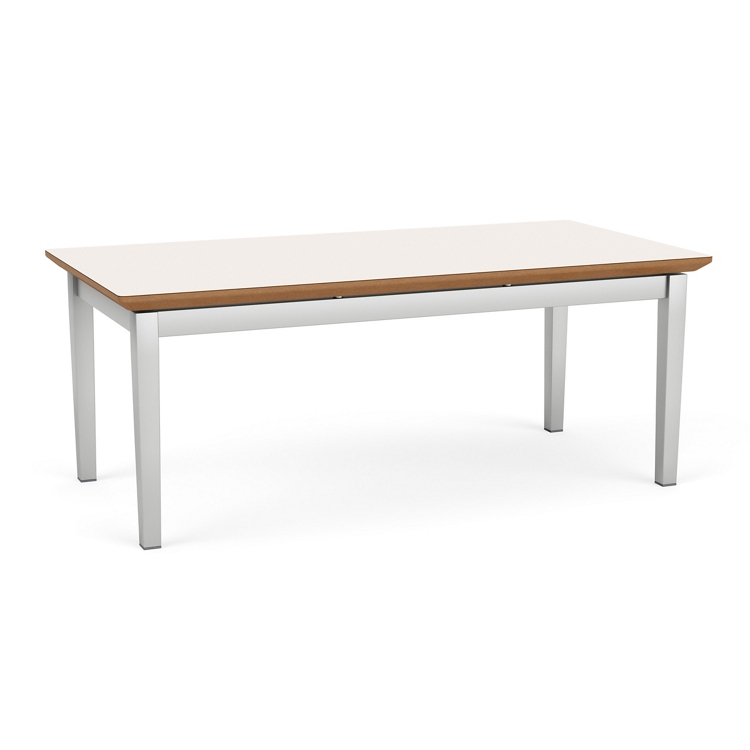 New Castle Steel Coffee Table with Laminate Top - 40